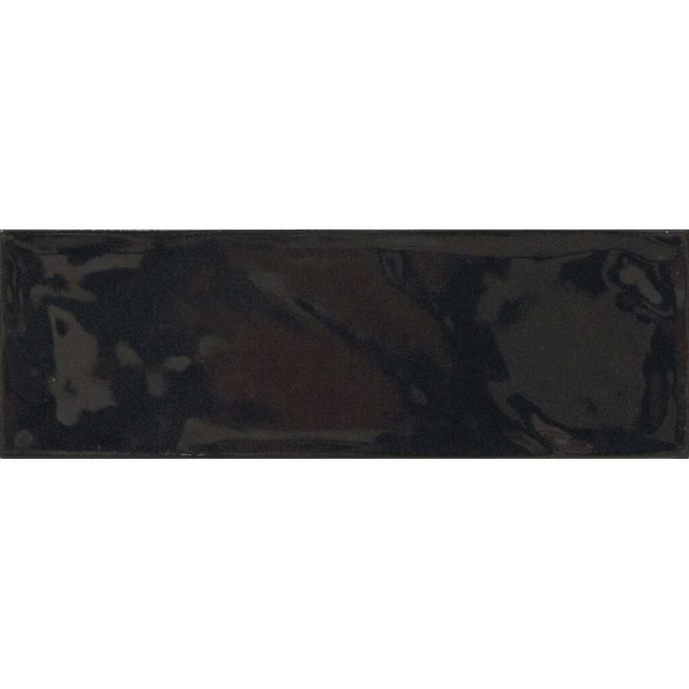 Cifre Bulevar Black 10x30,5 lesklý keramický obklad čierna