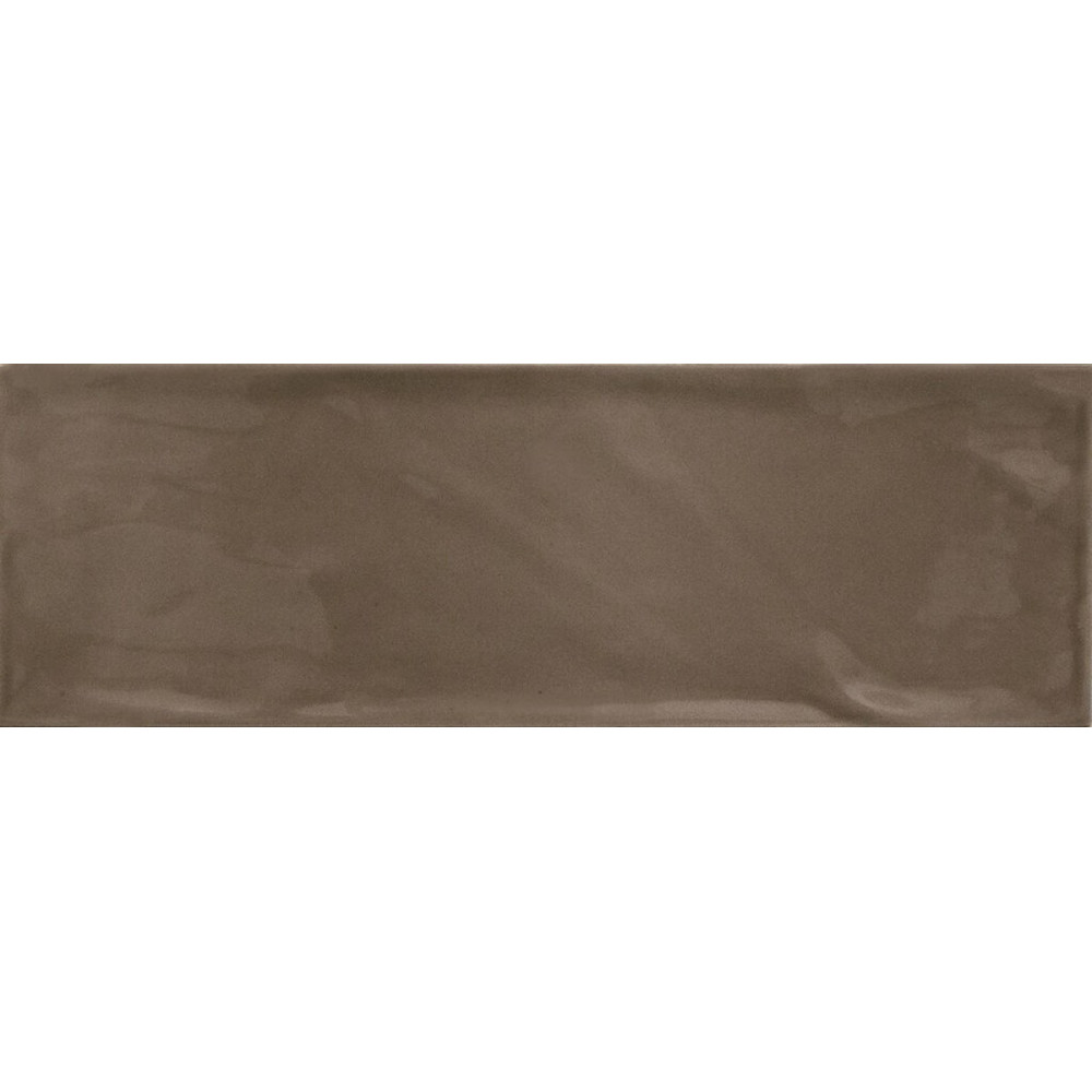 Cifre Bulevar Brown 10x30,5 lesklý keramický obklad hnedá