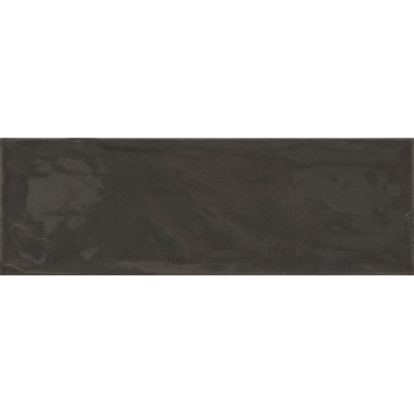 Cifre Bulevar Anthracite 10x30,5 lesklý keramický obklad antracitová