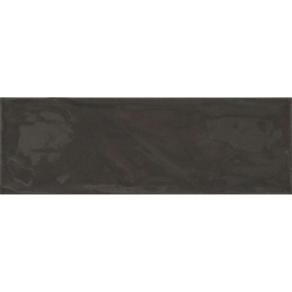 Cifre Bulevar Anthracite 10x30,5 lesklý keramický obklad antracitová