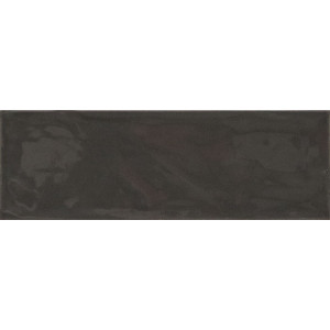 Cifre Bulevar Anthracite 10x30,5 lesklý keramický obklad antracitová
