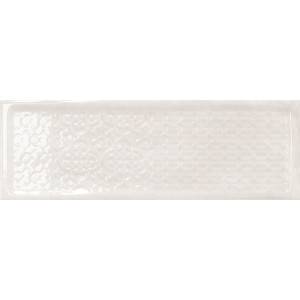 Cifre Titan Decor White 10x30,5 lesklý keramický obklad biela