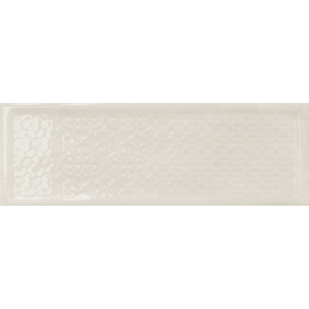 Cifre Titan Decor Ivory 10x30,5 lesklý keramický obklad béžová