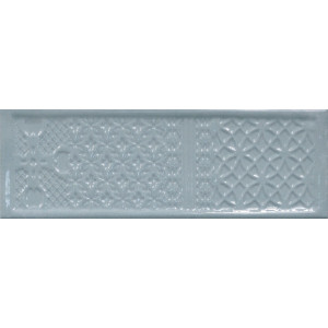 Cifre Titan Decor Aqua 10x30,5 lesklý keramický obklad modrá