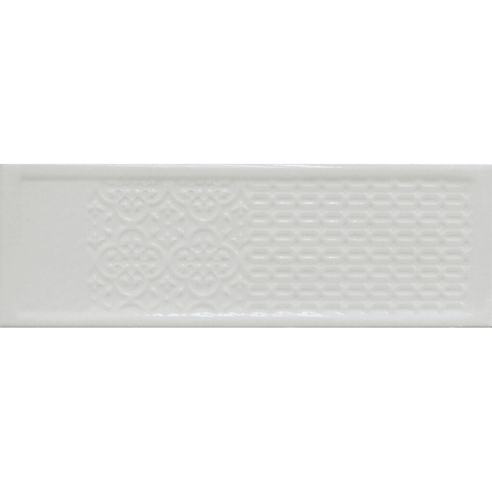 Cifre Titan Decor Pearl 10x30,5 lesklý keramický obklad sivá