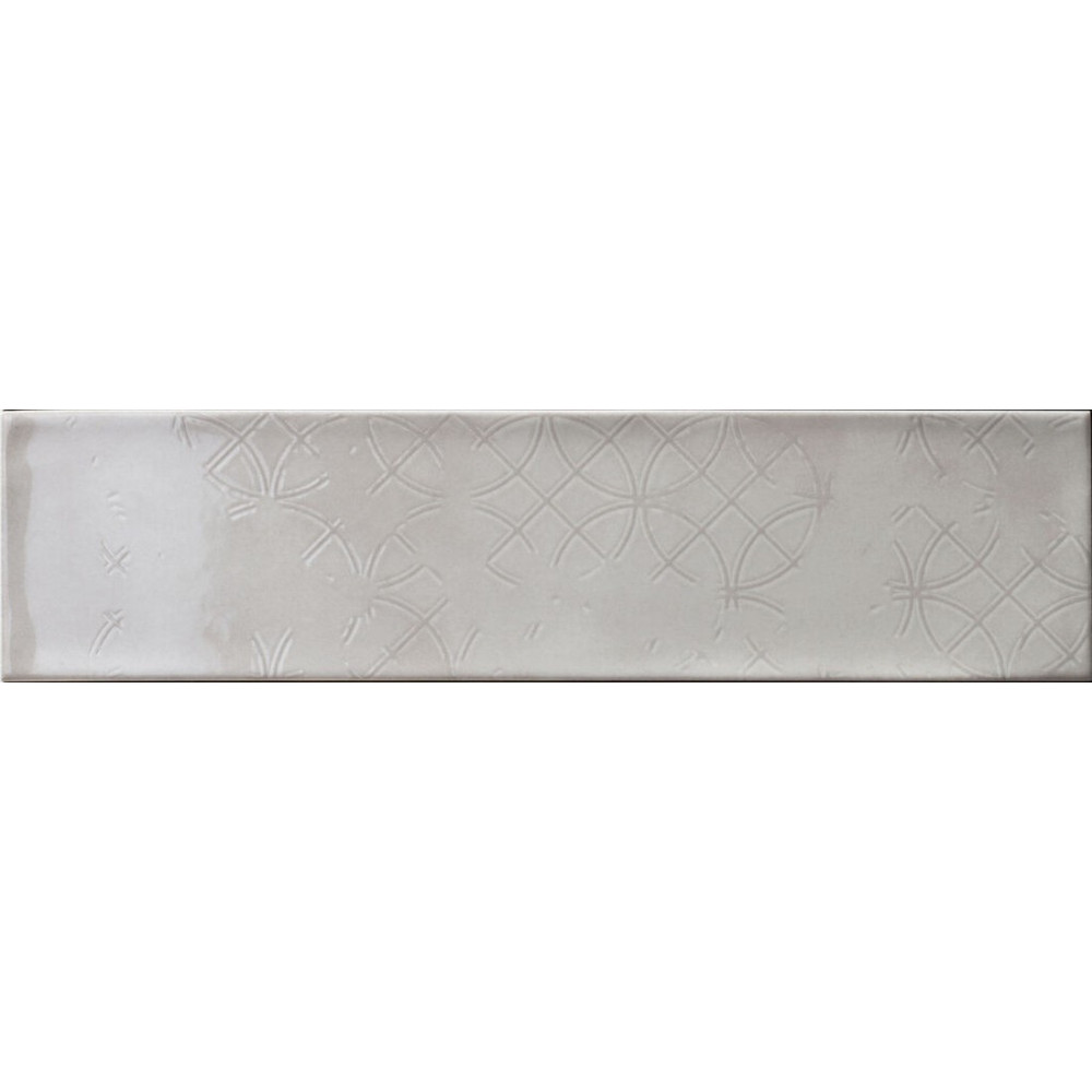 Cifre Omnia Decor White 7,5x30 lesklý keramický obklad biela