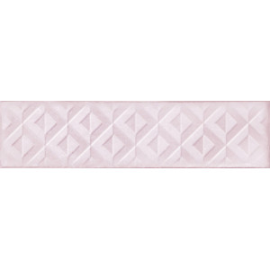 Cifre Drop Rilieve Pink 7,5x30 lesklý keramický obklad ružová