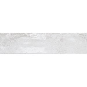 Cifre Industrial White 7,5x30 lesklý keramický kovový obklad biela