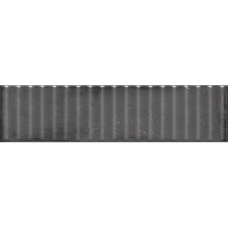 Cifre Mussa Way Anthracite 7,5x30 lesklý keramický obklad antracitová