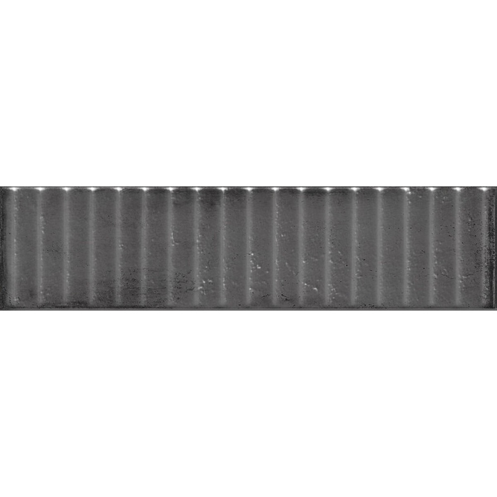 Cifre Mussa Way Anthracite 7,5x30 lesklý keramický obklad antracitová