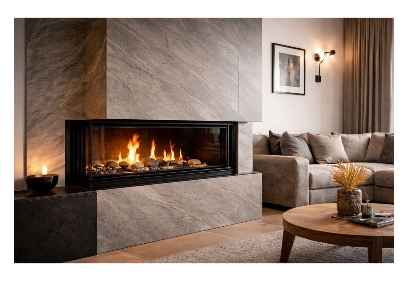 Aký obklad na krb je najvhodnejší? Prehľad bezpečných gresových riešení